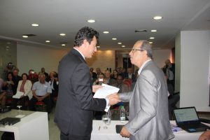 Read more about the article Relator Sérgio Souza conversa com representantes dos beneficiários da Funcef