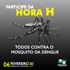 Read more about the article Sábado de Carnaval é dia de combate à dengue no Paraná