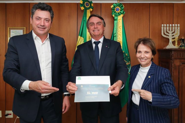 bolsonaro1 1 - Sérgio Souza convida Bolsonaro para celebração dos 10 anos do Código Florestal